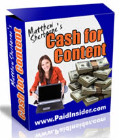 Cash For Content